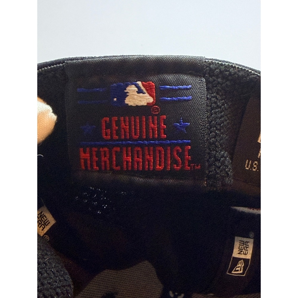 New Era Yankees Hat Medium/Large Navy Mesh Blue State Patch Sporty MLB Cap - Picture 5 of 9